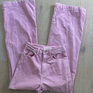 Glassons High-Rise Light Pink Jeans